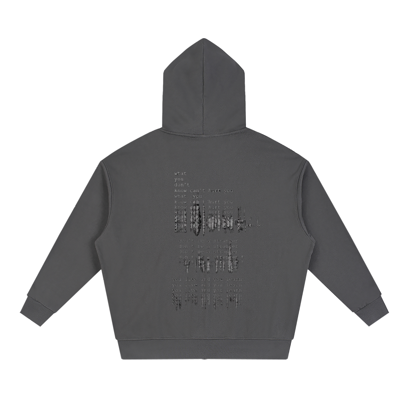 R2R chains zip up hoodie