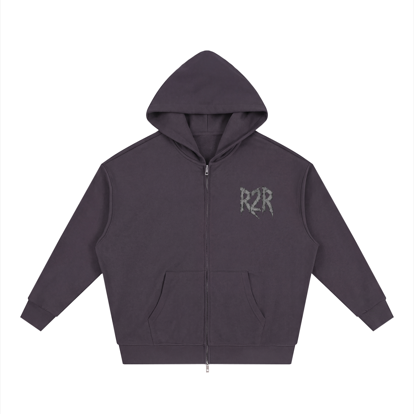 R2R chains zip up hoodie