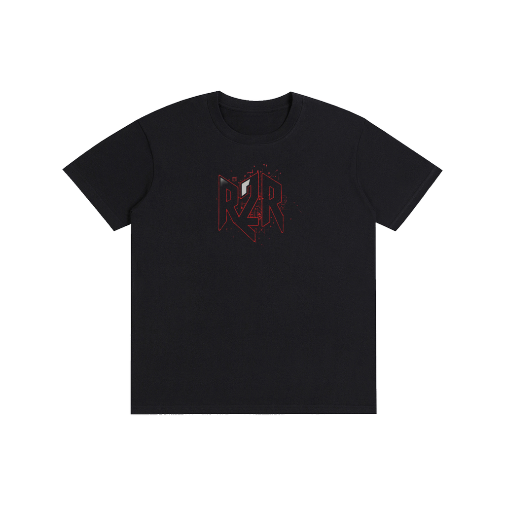 R2R simple logo tee - red
