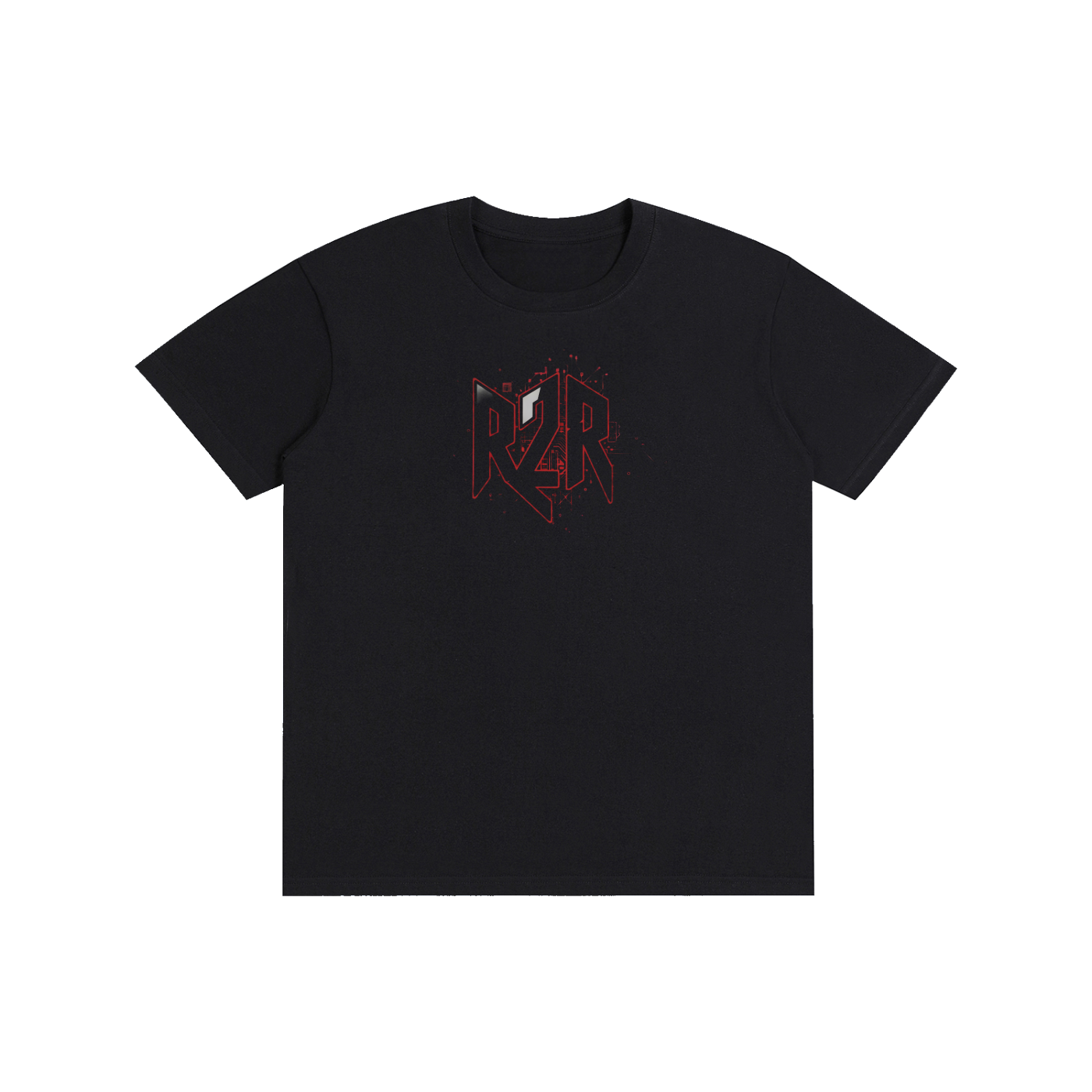 R2R simple logo tee - red