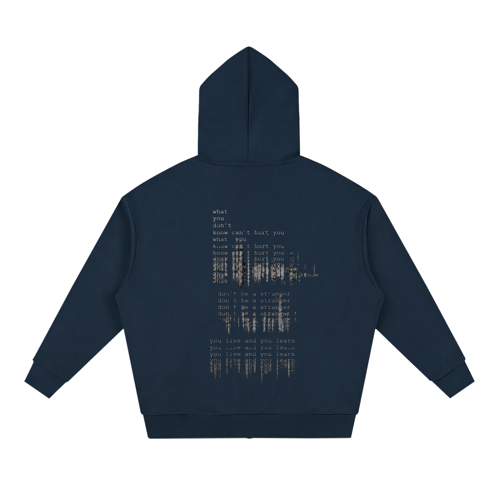 R2R chains zip up hoodie