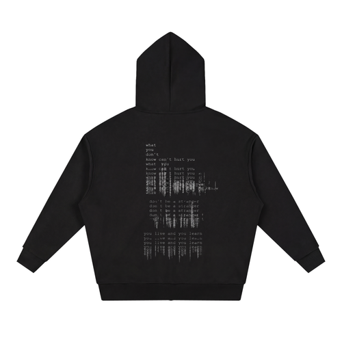 R2R chains zip up hoodie